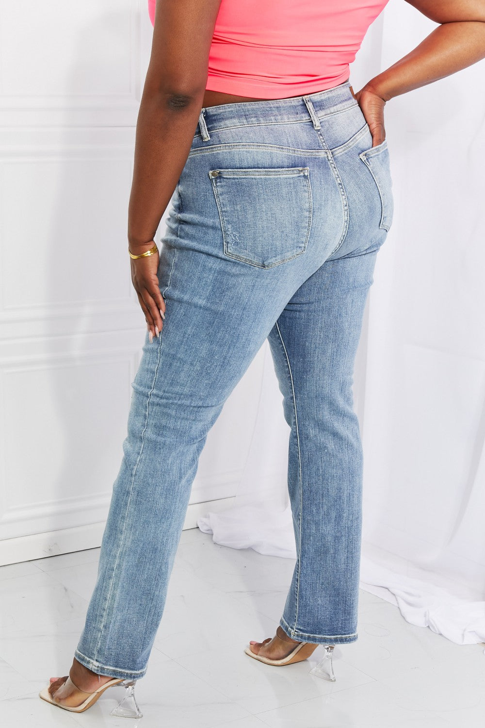 Judy Blue Full Size Maddison Midrise Bootcut Jeans